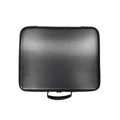 Starlink Mini Travel Case | Portable Handbag with Carbon Fiber PU Fabric | Waterproof Hard Carrying Case for Satellite Antenna
