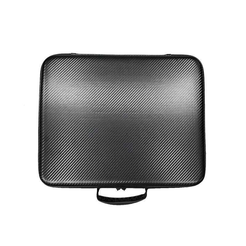 Starlink Mini Travel Case | Portable Handbag with Carbon Fiber PU Fabric | Waterproof Hard Carrying Case for Satellite Antenna