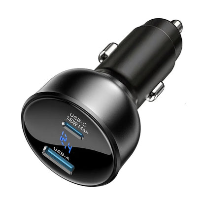 For Starlink Mini PD165W Super Fast Charger | USB-C to DC Cigarette Lighter Power Adapter for Starlink SpaceX Mini