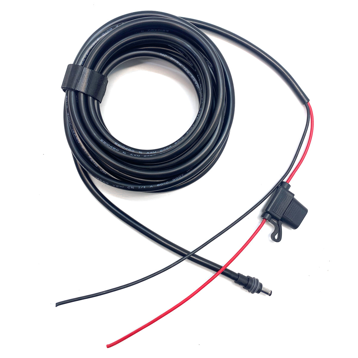 DC - Plug Power Extension Cable with Fuse for Versatile Use for starlink mini