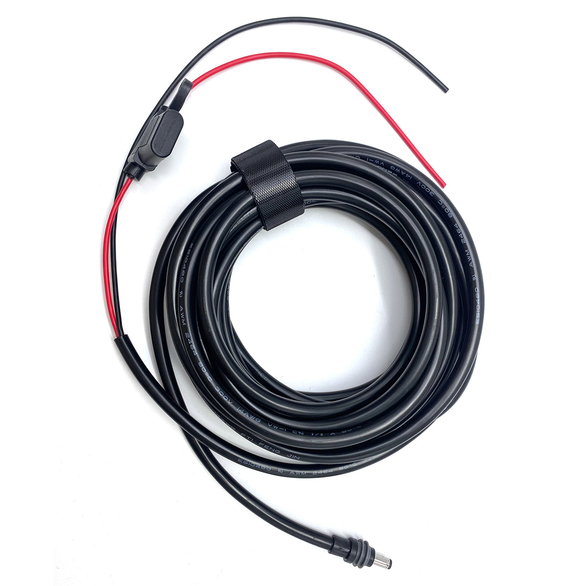 DC - Plug Power Extension Cable with Fuse for Versatile Use for starlink mini