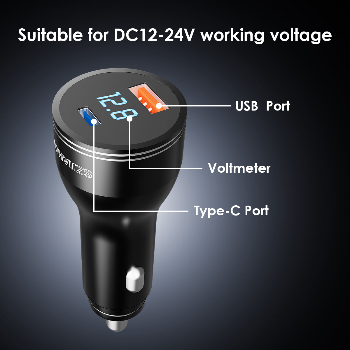 Super Fast PD165W Car Charger Set | Cigarette Lighter Fast Charger for Android, Laptops, MacBook, iPad, iPhone, Samsung, Xiaomi, Huawei