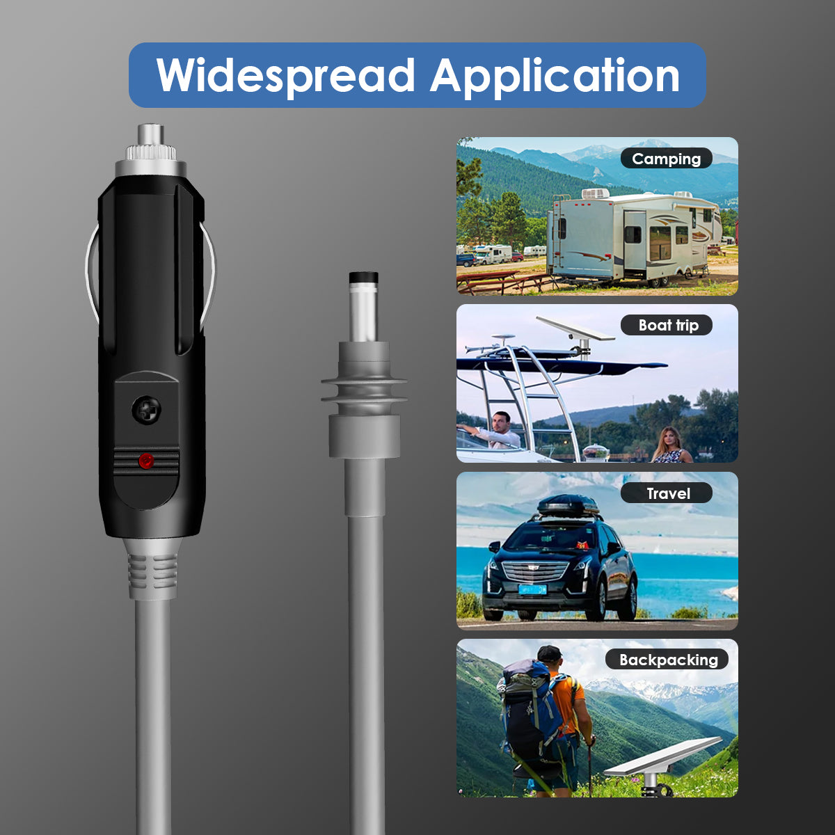 Starlink Mini Cigarette Lighter Plug to DC Cable - Mobile Power Solution