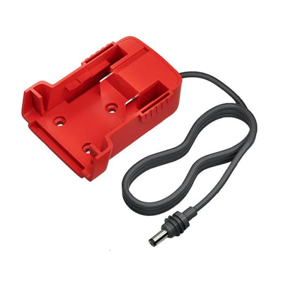 Starlink Mini Power Cable for Milwaukee Battery | 18AWG Cable with Milwaukee Charger Adapter to DC Power | Plug and Play