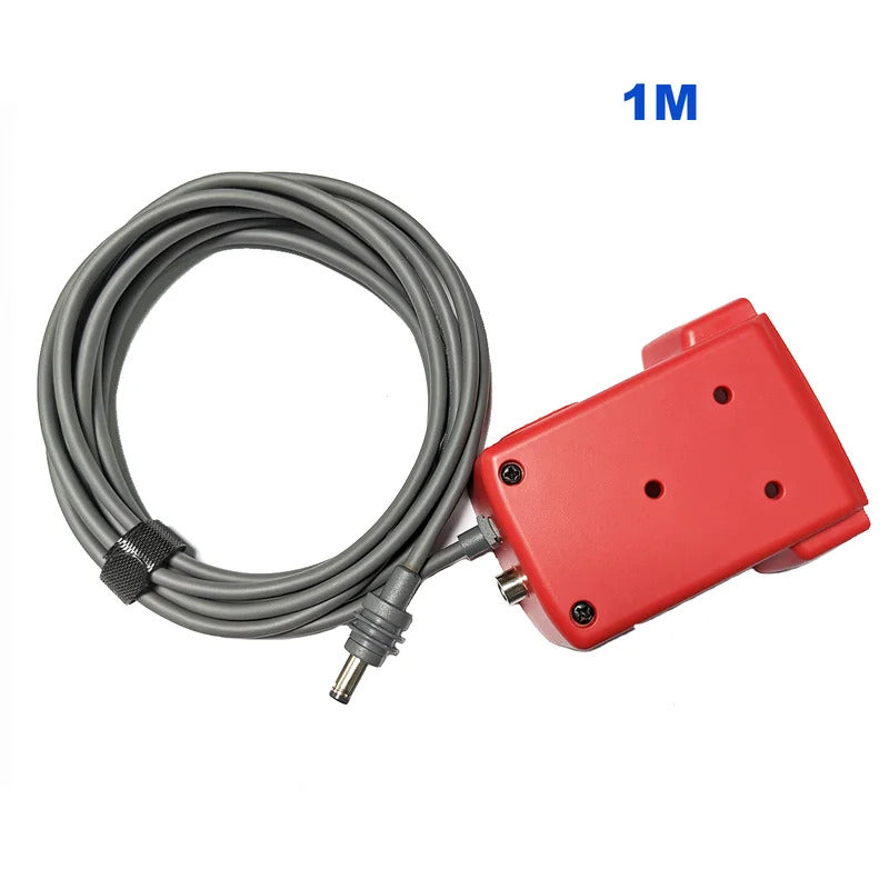 Starlink Mini Power Cable for Milwaukee Battery | 18AWG Cable with Milwaukee Charger Adapter to DC Power | Plug and Play