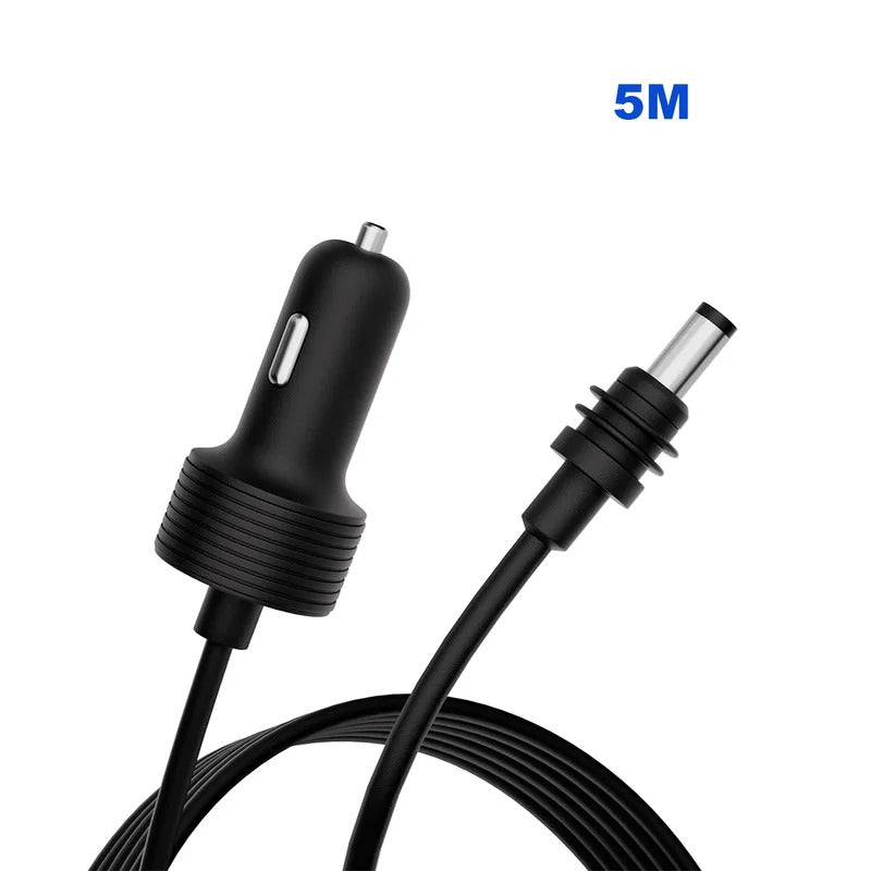 tarlink Mini Power Cable with Cigarette Lighter Adapter to DC Power Plug | 12V-24V Car Charger | Compatible with Starlink Mini DC Plug